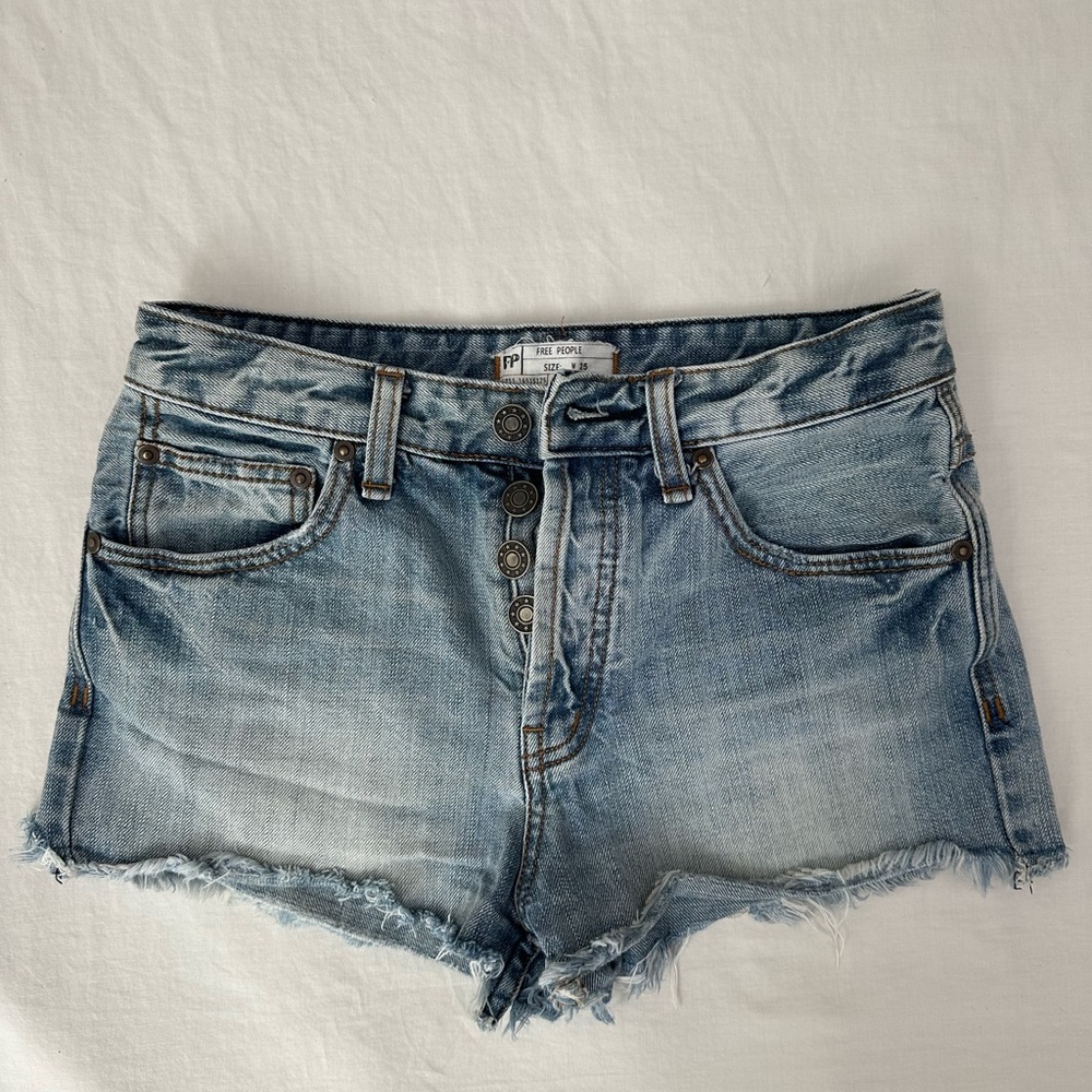 Free People Denim Shorts